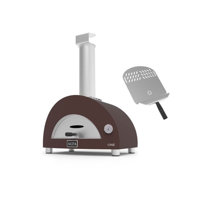 Forno a Legna ONE in Acciaio Inox con Paletta Colore Rame - ALFA
