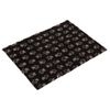 Coperta per gatti Vetbed® Isobed SL Paw, nera/grigia - L75 x P50 cm