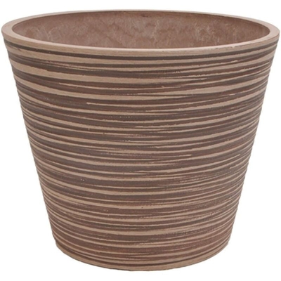 Vaso Per Piante Da Esterno Interno Di Design In Fibra Sintetica Resistente