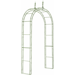 Arco da Giardino Lenz in Ferro Antico/verde en oferta