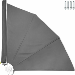Tenda a ventaglio per balcone - tende da sole, tende da esterno, tende da sole per balcone - antracite características