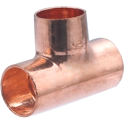 Raccordo a T in rame a saldare, femmina, uguale, ø18 - Noyon&thiebault