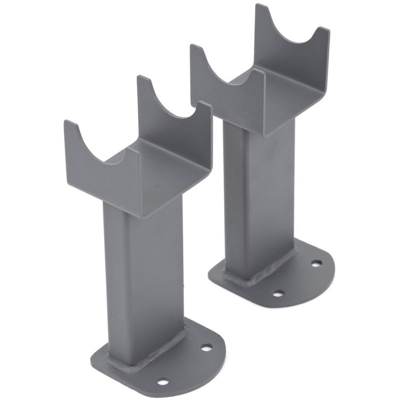 Piedini di Supporto per Radiatore Verticale Revive, Sloane e Savy Antracite con Colonne Verticali - Hudson Reed