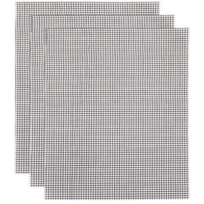 Tappetino per barbecue 40 * 33 cm | Nero 3 pezzi - Nero 3 pezzi