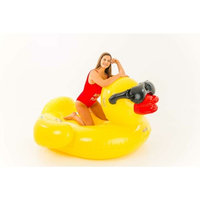 Gonfiabile Gigante da spiaggia Papera Gialla | Multiposto 206x193x112cm