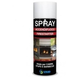 E.d.shop Srl - Spray accendifuoco Sergio firestarter 520 ml per accendere stufe barbecue camino e fornacelle precio