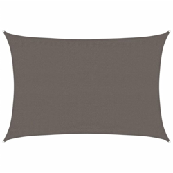 vidaXL Vela Parasole 160 g/m² Antracite 3,5x5 m in HDPE - Antracite en oferta