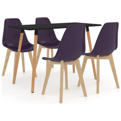 Set Da Pranzo 5 Pz Viola Scuro características