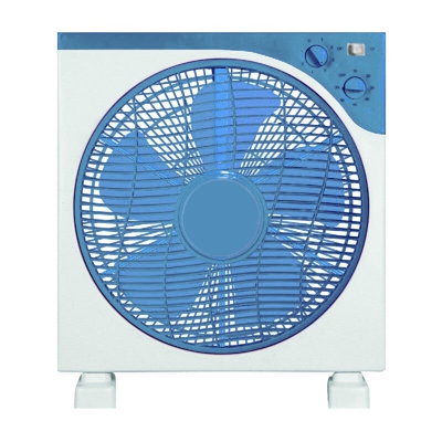 Ventilatore box fan da pavimento radiale griglia rotante con 3 velocità 45W
