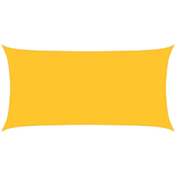 Vela Parasole 160 g/m² Gialla 2x4 m in HDPE - Giallo - Vidaxl en oferta