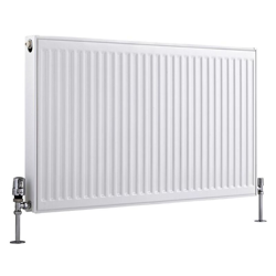 Hudson Reed Eco Radiatore Termoarredo a Piastra Type 21 - Termosifone Convettore Bianco - 1699W - 600 x 1000mm - Riscaldamento ad Acqua Calda en oferta