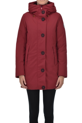 Padded parka coat