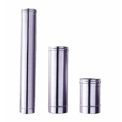 Tubo Acciaio Inox Finitura Lucida 12X25 Cm