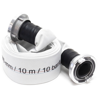 Wiltec - OneFlat tubo piatto 10 m Ø 76mm con raccordo Storz di tipo B