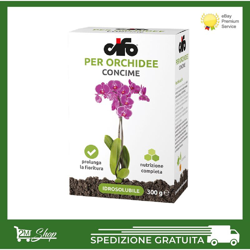 CONCIME ORCHIDEE FIORI polvere idrosolubile 300 gr per maggiore fioritura - Cifo características