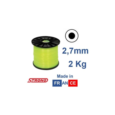 Filo per decespugliatore tondo diametro 2,7mm - 310mt - Strong