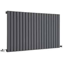 Hudson Reed Sloane Radiatore Termoarredo di Design Orizzontale Moderno - Termosifone Con Finitura Antracite - Design a Colonna Piatta - 1203W - 635 x precio