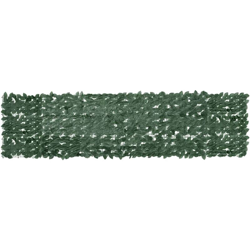 Paravento da Balcone con Foglie Verde Scuro 300x75 cm - Verde - Vidaxl precio