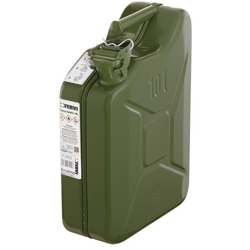 Fervi - LATTA IN METALLO LATTINA TANICA METALLICA PER BENZINA GASOLIO 10 20 LITRI LT 10 litri características