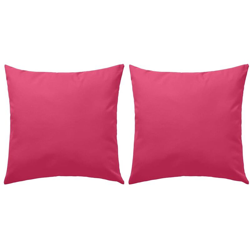 vidaXL Cuscini da Esterno 2 pz 45x45 cm Rosa - Rosa precio
