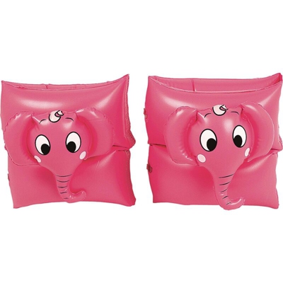 Braccioli per bimbo bimbi colorati forma di animale fino dai 3 a 6 anni in plastica vinile (giallo)