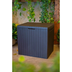 Contenitore da Giardino City 113 L - Grigio - Keter características