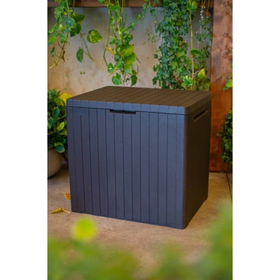 Contenitore da Giardino City 113 L - Grigio - Keter