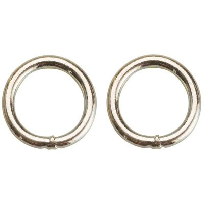 2 pz anello anelli per catena zincati n6 - d 30 mm