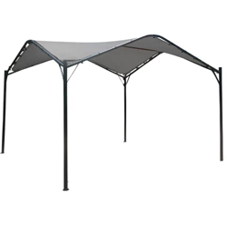 Gazebo Onda Ecru 3.5x3.5 in Ferro Battuto Pergola da Giardino Telo Carport Auto precio