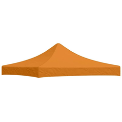 vidaXL Tetto per Tendone per Feste 3x3 m Arancione 270 g/m² - Arancione precio
