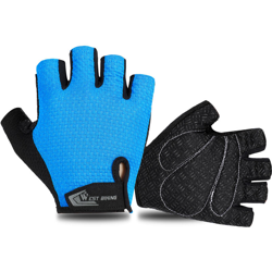 WEST BIKING Mezze dita Guanto Sport Running Ciclismo Guanto da ciclismo Guanto antiurto Traspirante Guanto da ciclismo Guanto da bicicletta da en oferta
