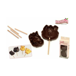 Stampo Silicone Lollypop Cane/Cavallo 2 Pezzi - Gp&me en oferta