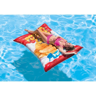 Intex Galleggiante per Piscina Potato Chips 178x140 cm 58776EU - Multicolore