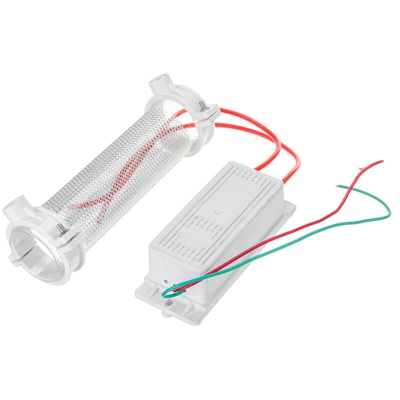 Generatore di ozono domestico 10g Tubo ionizzatore di ozono Purificatore d'aria Tubo al quarzo 220V Generatore di ozono con tubo di silice