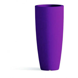 Vaso Agave In Resina Tondo Viola H90 Ø 40Cm precio