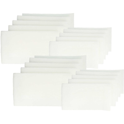 vhbw 20x Filtri ventole, sistema di ventilazione Helios 04222-001, 04222-002, 04222-003, 04222.001, 04222.002, 04222.003, 04222001, 04222002, 04222003