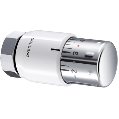 Termostato UNI-SH cromato 7-28 gradi M30 x 1,5mm con sensore di liquido - 1012069 - Oventrop