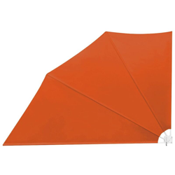 Tenda Laterale per Balcone Pieghevole Terracotta 160x240 cm - Marrone - Vidaxl precio