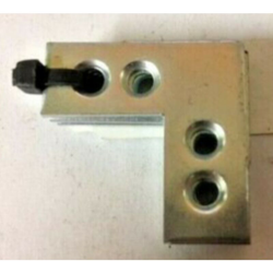 4 SQUADRETTE DI GIUNZIONE A 'L' 30X30X12X1,8MM - ACCIAIO ZINCATO - Oreca en oferta