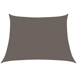 vidaXL Vela Parasole 160 g/m² Antracite 4/5x3 m in HDPE - Antracite precio