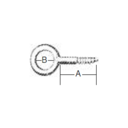 Oreca - 10 Occhioli A Vite In Ferro Ottonato 10X4Mm características