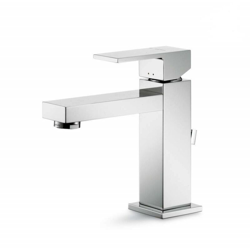 Miscelatore monocomando lavabo con piletta di scarico 1'1/4 Newform Ergo-Q 66410 | Cromo en oferta