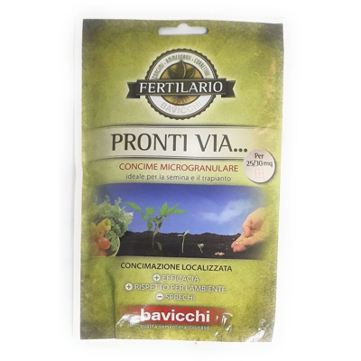 Concime Universale Per Orto Frutti E Fiori Microgranulare Pronti Via 90 Gr