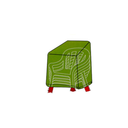 Teli cover copertura per sedie infilabili cm 66x66xh109 arredo giardino precio