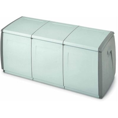 Baule Box 140 Contenitore in Resina Cassapanca Esterno Interno Storage Multiuso