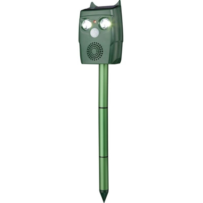 BT20 Scaccia animali Principio di funzionamento Sirena dallarme, Ultrasuoni, Luce LED, Luce flash Campo di azi - Basetech