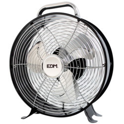 Edm Grupo - Ventilatore da tavolo vintage 35w EDM nero 33927 características