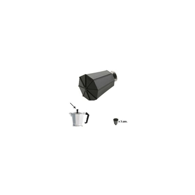 Caffettiera classica in alluminio 2/3/6/9 e 12 tazze (3 pezzi) 05056140