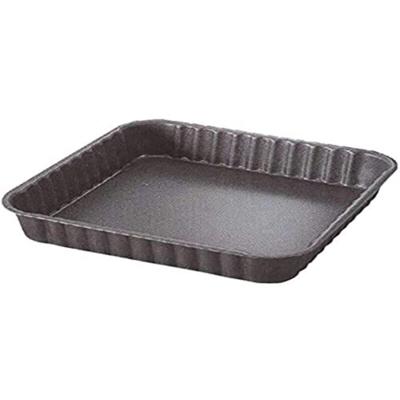 Patisserie Stampo Quadro, Alluminio, Nero, 24 x 24 cm - Ballarini