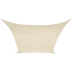 Perel Vela Parasole Quadrata 3,6 m Crema - crema en oferta